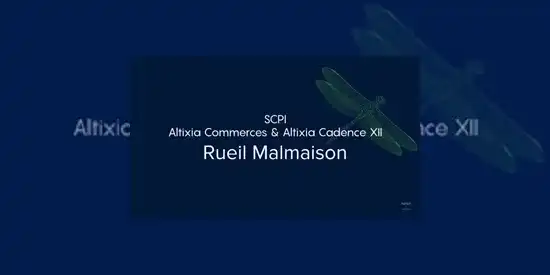 Rueil Malmaison : la première pierre des SCPI Altixia Commerces et Altixia Cadence XII