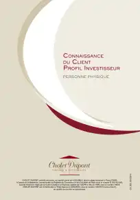 Questionnaire profil Client