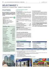 Bulletin trimestriel - 2ème trimestre 2024