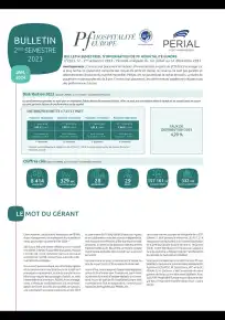 Rapport semestriel - 2nd semestre 2023