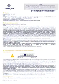Information clé (DIC) - 2024