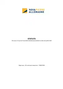 Statuts - 2020