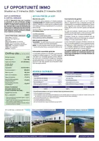 Bulletin trimestriel - 2ème trimestre 2025