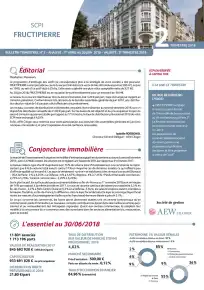 Bulletin trimestriel - 2ème trimestre 2018