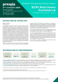 Bulletin trimestriel - 3ème trimestre 2025