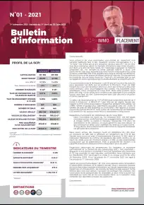 Bulletin trimestriel - 1er trimestre 2021