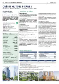 Bulletin trimestriel - 1er trimestre 2022