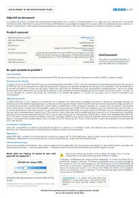 Informations clés (DIC) - 2025