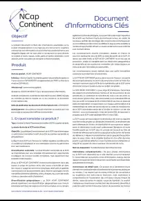 Information clé (DIC) - 2023