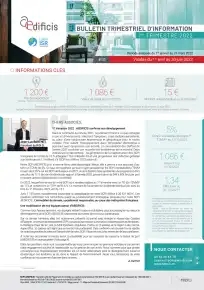 Bulletin trimestriel - 1er trimestre 2022