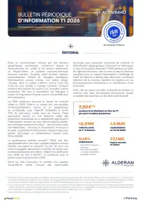 Bulletin trimestriel - 1er trimestre 2026