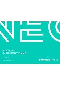 Bulletin trimestriel - 1er trimestre 2021