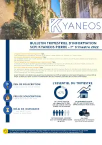 Bulletin trimestriel - 1er trimestre 2022