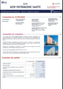Bulletin trimestriel - 1er trimestre 2024