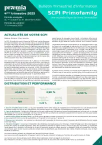 Bulletin trimestriel - 4ème trimestre 2025