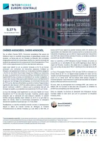 Bulletin trimestriel - 2ème trimestre 2023