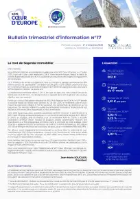 Bulletin trimestriel - 2ème trimestre 2025