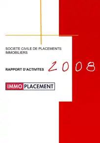 Rapport annuel - 2008