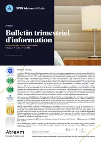 Bulletin trimestriel - 1er trimestre 2026