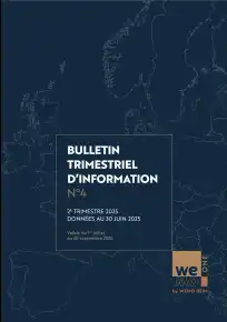 Bulletin trimestriel - 2ème trimestre 2025