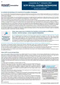 Bulletin trimestriel - 1er trimestre 2021