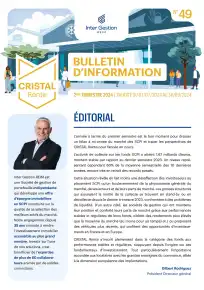 Bulletin trimestriel - 2ème trimestre 2024