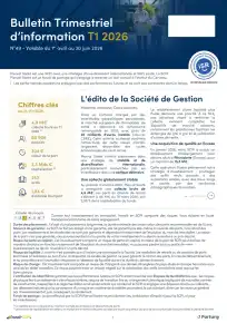 Bulletin trimestriel - 1er trimestre 2026