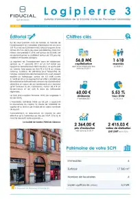 Bulletin trimestriel - 3ème trimestre 2017