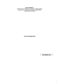 Note Information - 2024