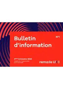Bulletin trimestriel - 4ème trimestre 2025