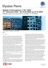Bulletin semestriel - 2nd semestre 2022