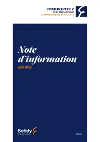 Note d'information - 2022