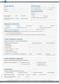 Questionnaire profil Client