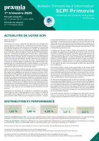 Bulletin trimestriel - 1er trimestre 2025