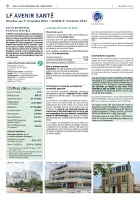 Bulletin trimestriel - 1er trimestre 2024