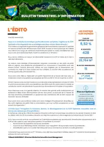 Bulletin trimestriel - 3ème trimestre 2022