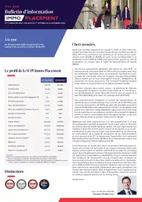 Bulletin trimestriel - 3ème trimestre 2022