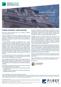 Bulletin trimestriel - 4ème trimestre 2024