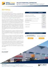 Bulletin trimestriel - 4ème trimestre 2018