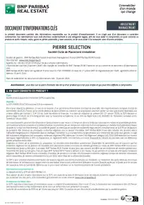 Information clé (DIC) - 2023