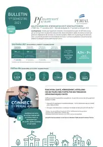 Bulletin trimestriel - 2ème trimestre 2021