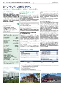 Bulletin trimestriel - 4ème trimestre 2023