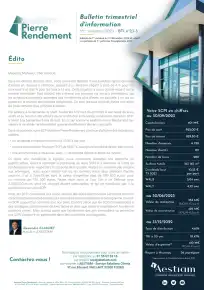 Bulletin trimestriel - 3ème trimestre 2023