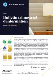 Bulletin trimestriel - 1er trimestre 2025