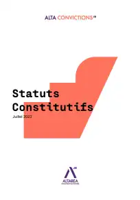 Statuts - 2023