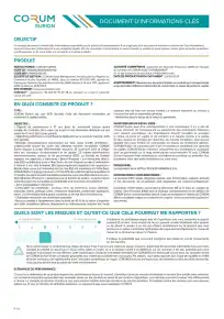 Information clé (DIC) - 2024