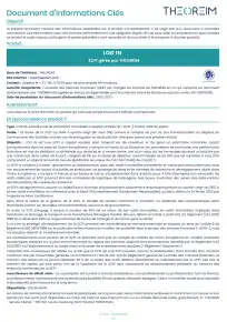 Informations clés (DIC) - 2025