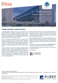 Bulletin trimestriel - 2ème trimestre 2025