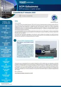 Bulletin trimestriel - 3ème trimestre 2023