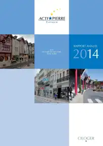 Rapport annuel - 2014